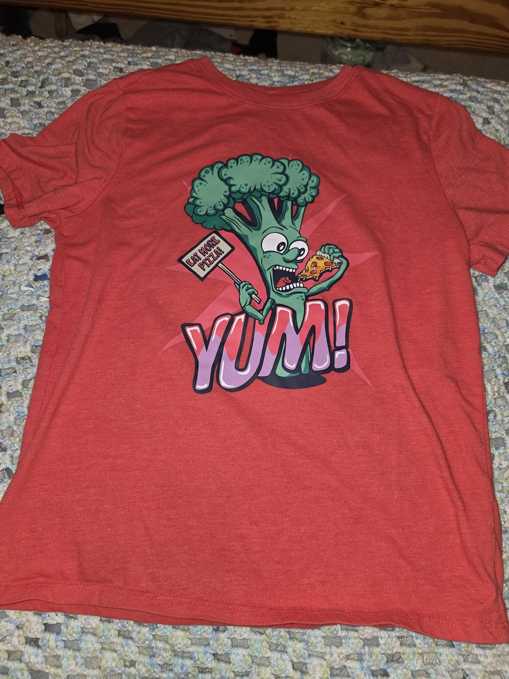 Cat & Jack Red Crewneck Tee